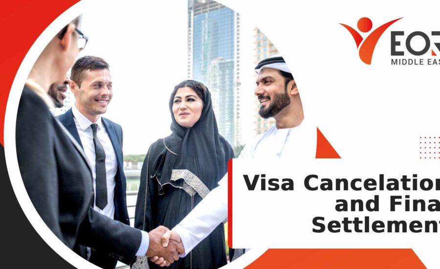 visa cancellation and final settlement
