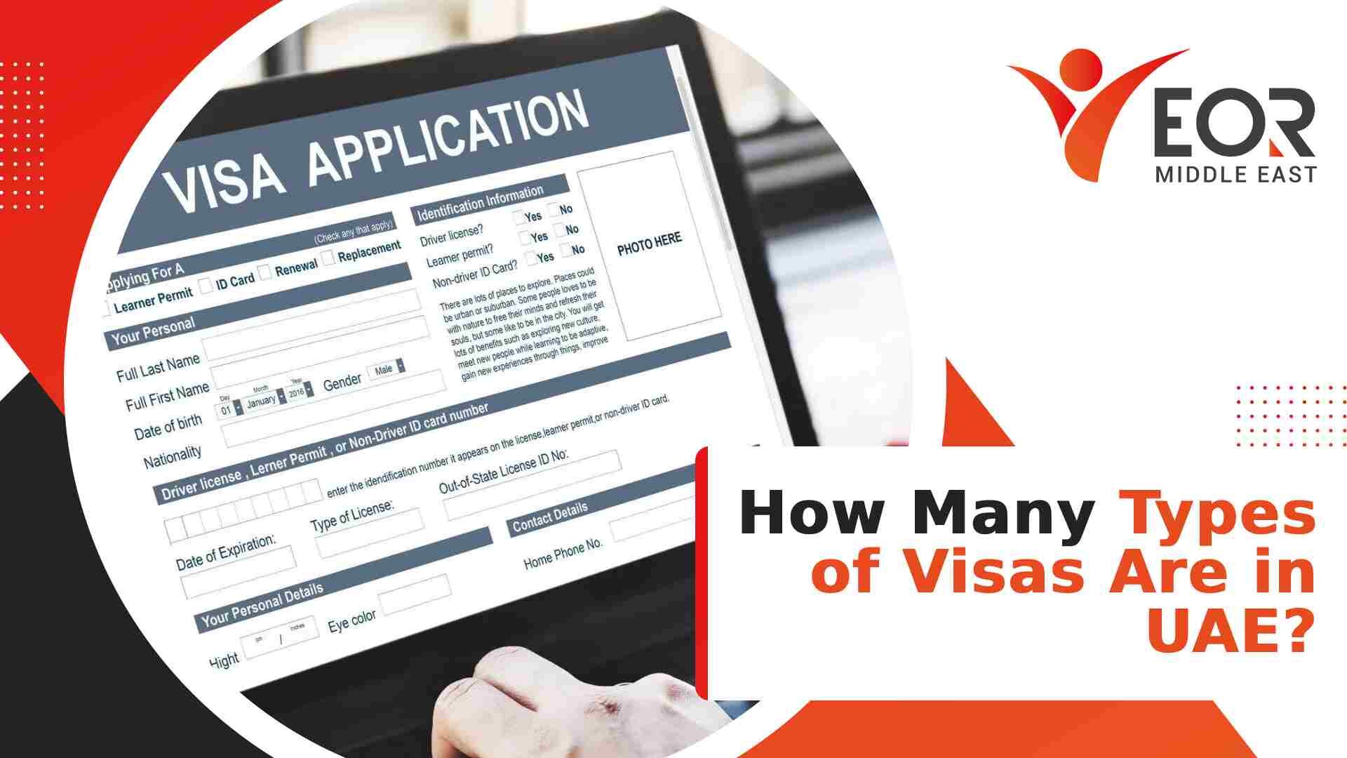 How Many Types of Visas Are in UAE?