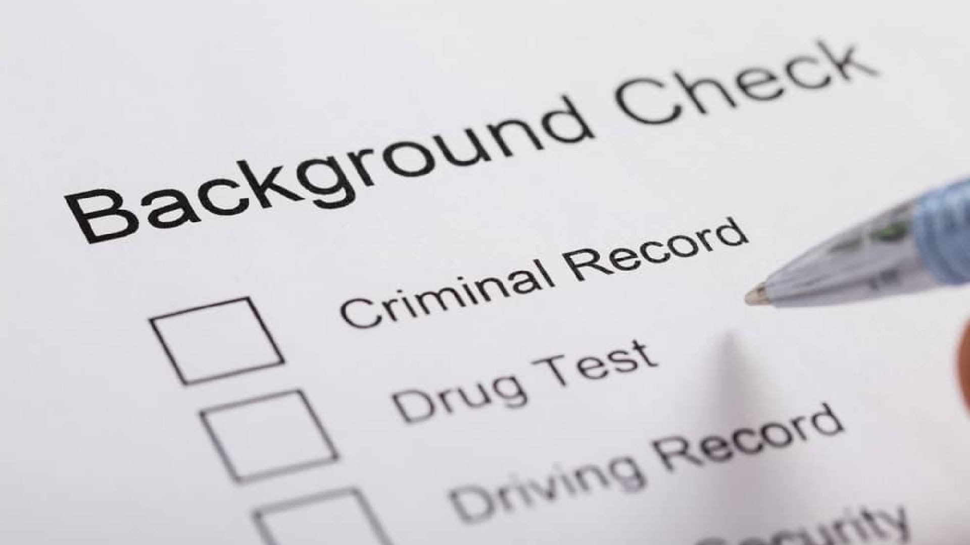 Background Check 