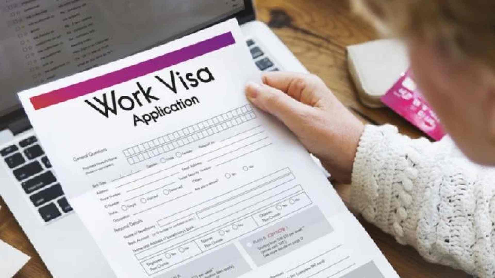 work visa status