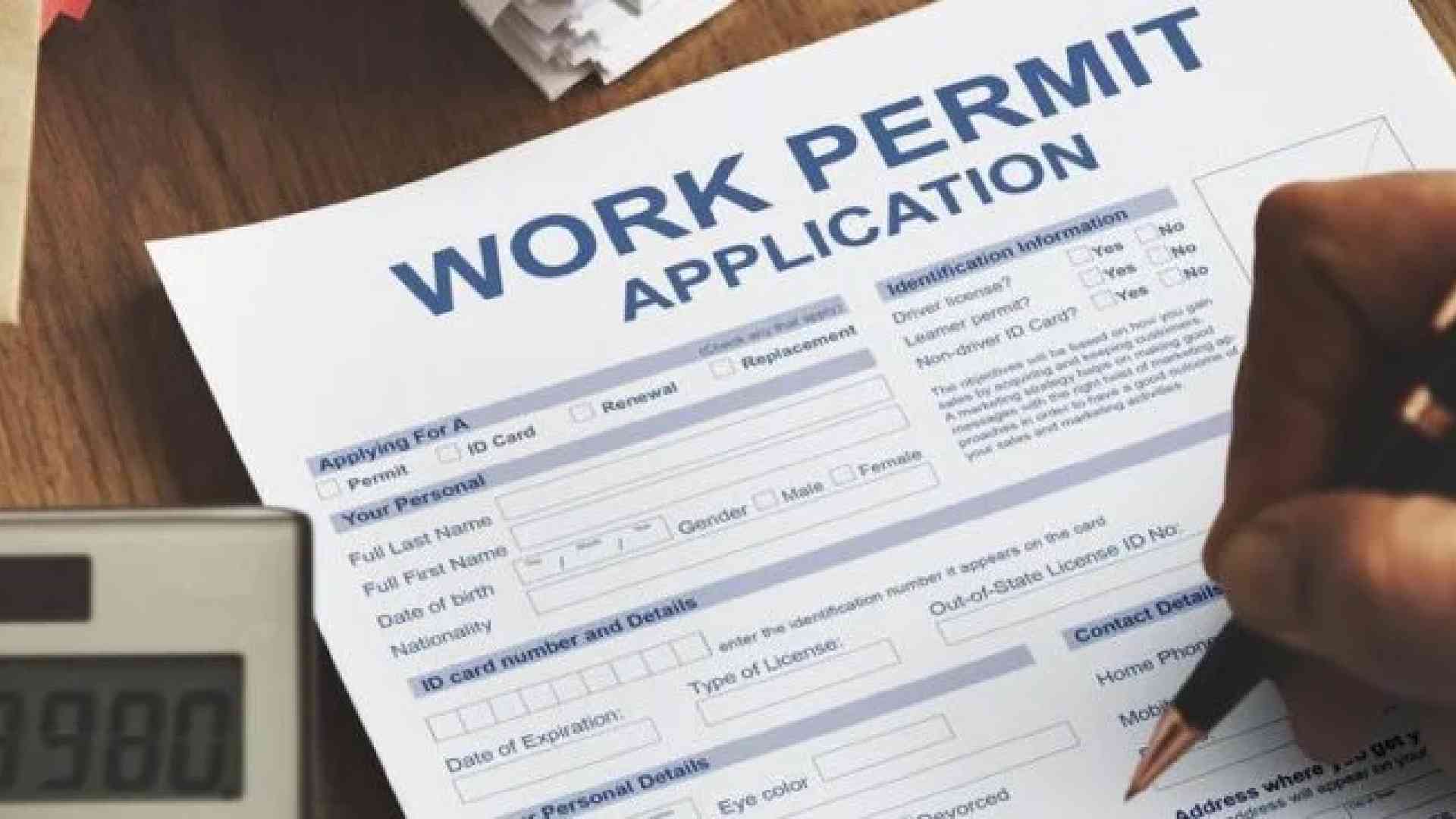 temporary work permit UAE 