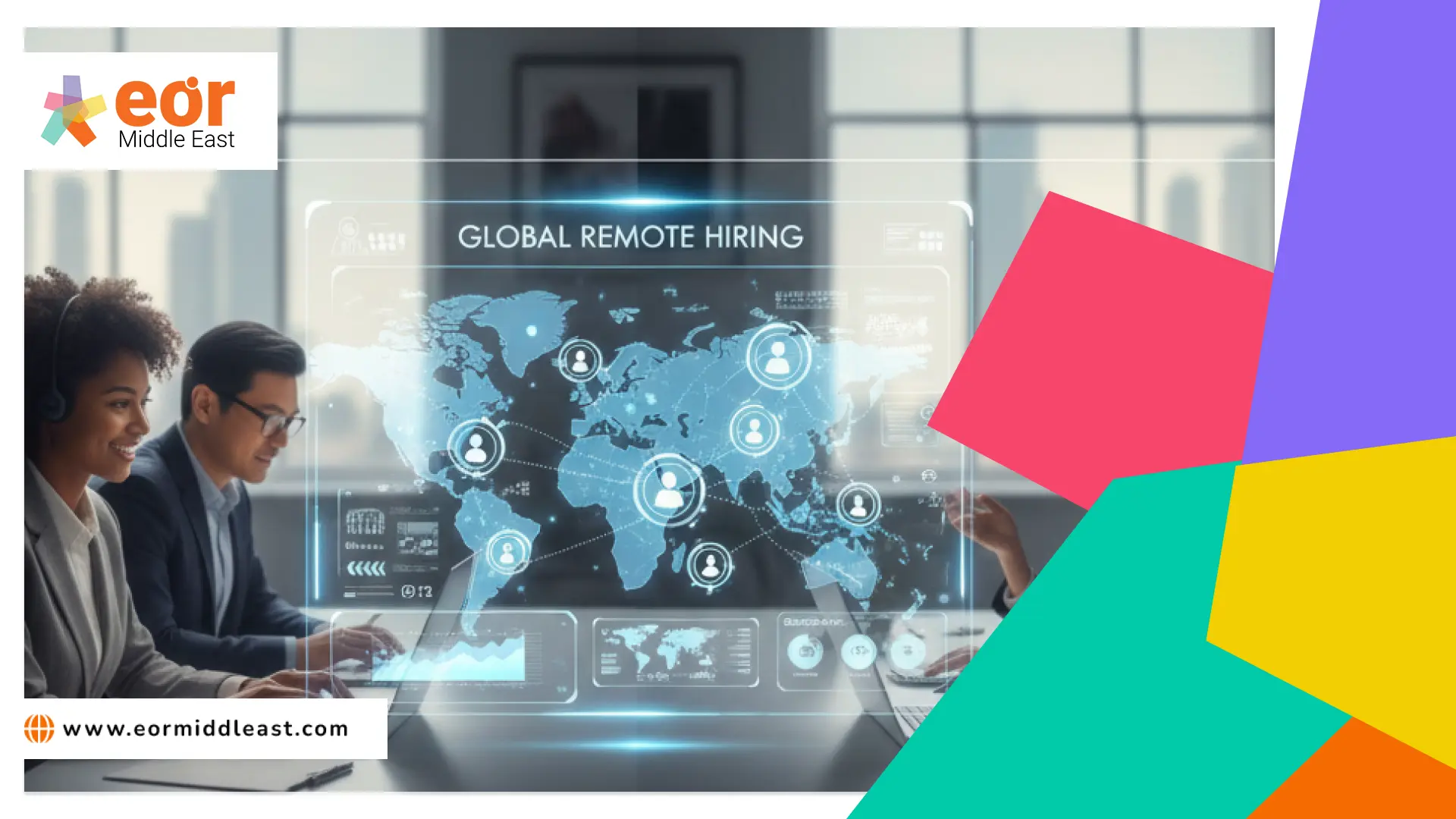 How to Hire Remote Workers in the Middle East - Blog featured image