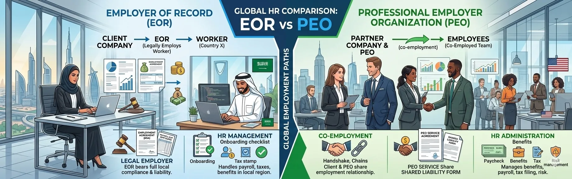 EOR vs PEO